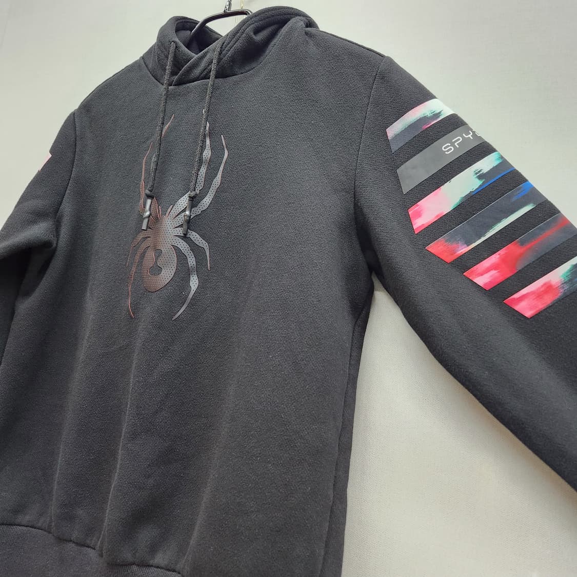 스파이더 빅로고 사이드 그라데이션 후드티 M(L) 상품이미지2