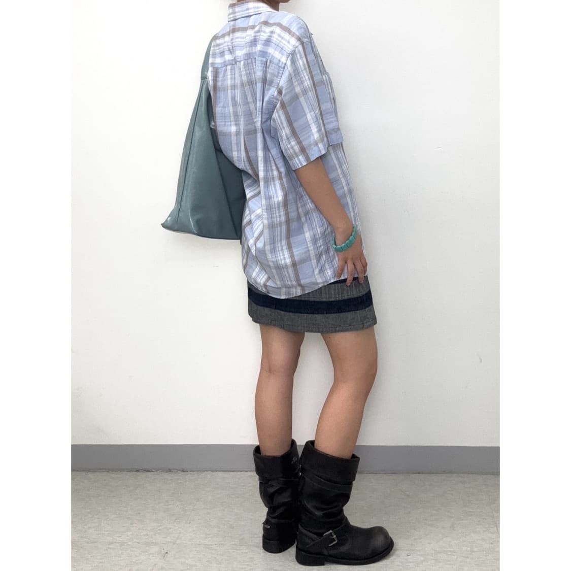 빈티지 데님 키치 스커트 상품이미지4