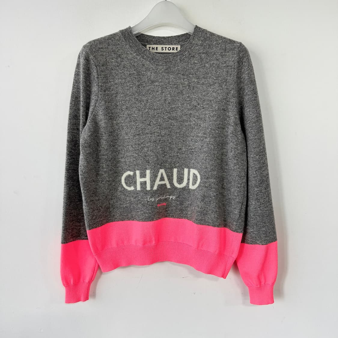 폼더스토어 레터링 울100 니트 상품이미지1