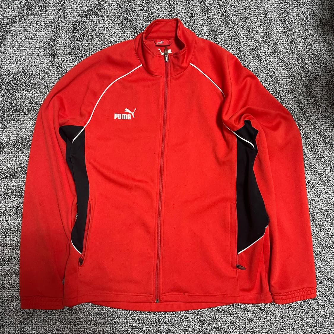 (XL) 푸마 레드 트랙탑 져지 상품이미지1