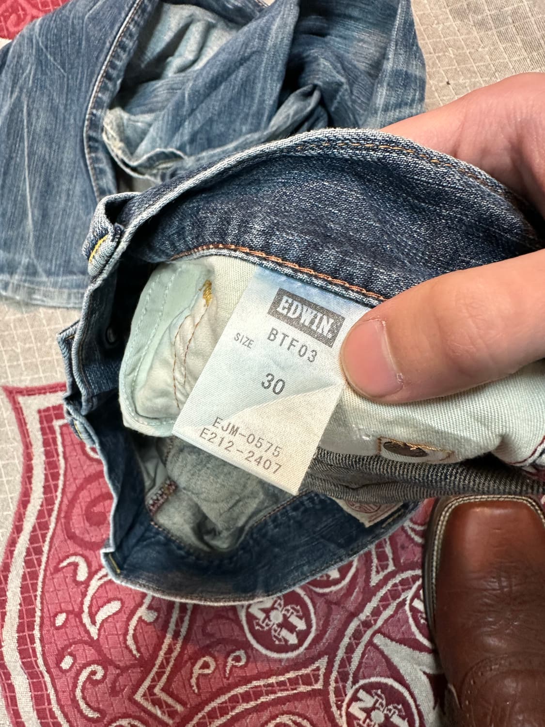 Edwin blue trip 상품이미지7