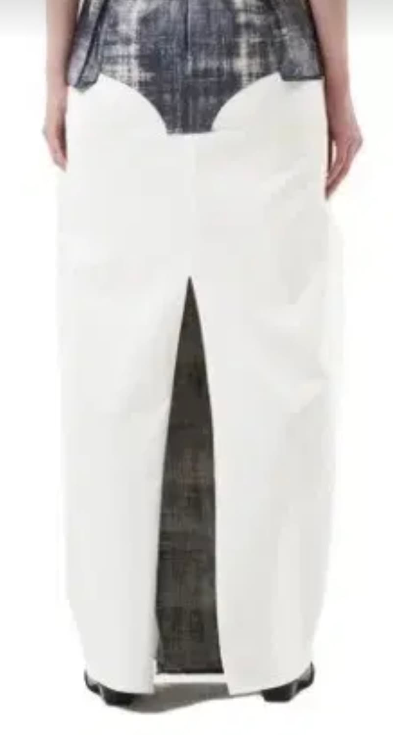 Coated maxi skirt 상품이미지2