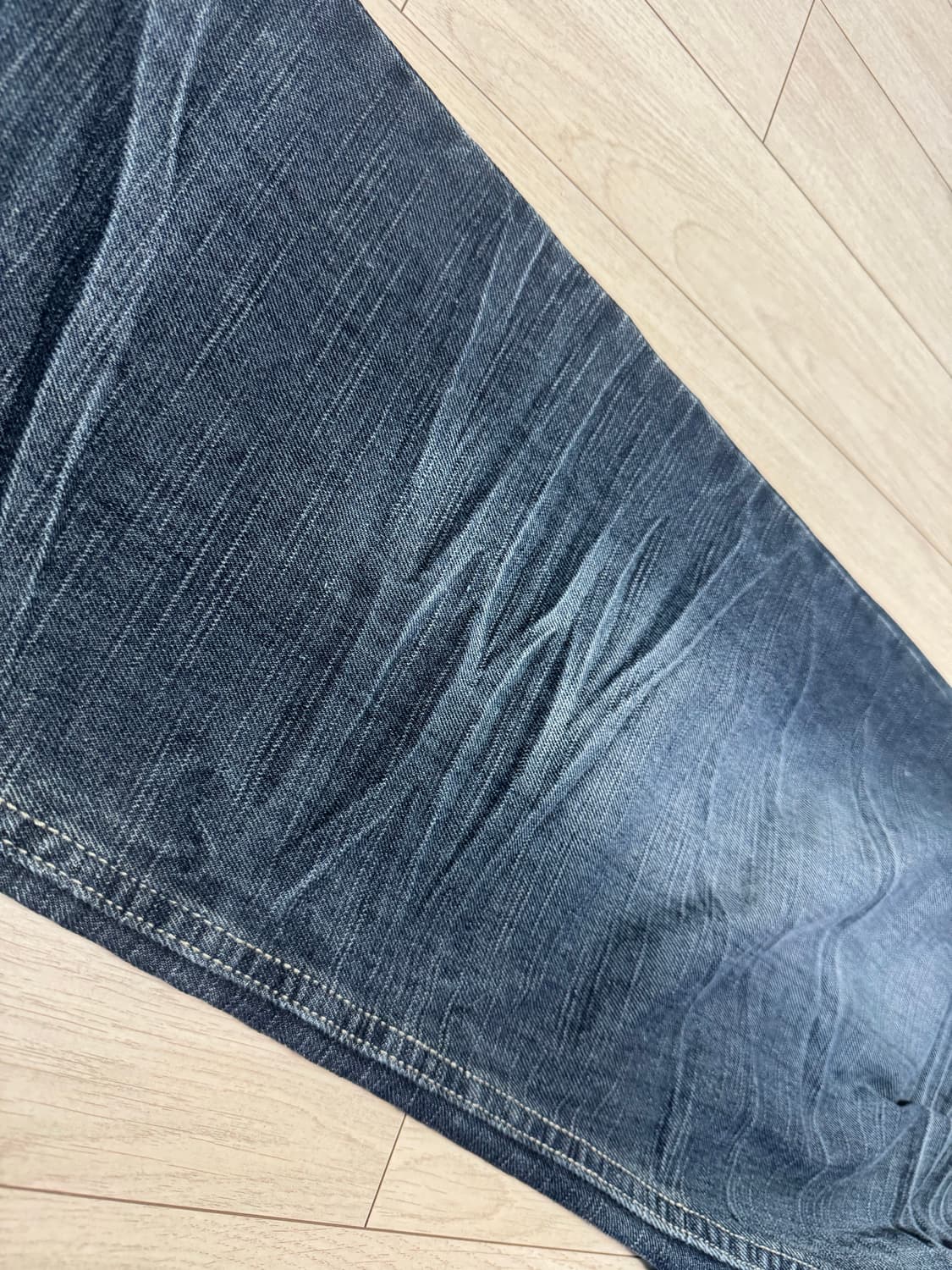 빈티지 자수포인트 워싱팬츠 상품이미지3