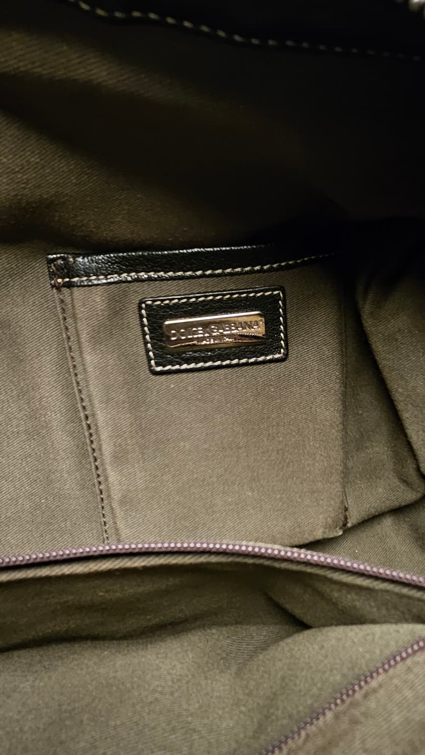 돌체앤가바나 미스컬리 레더 토트백 상품이미지5