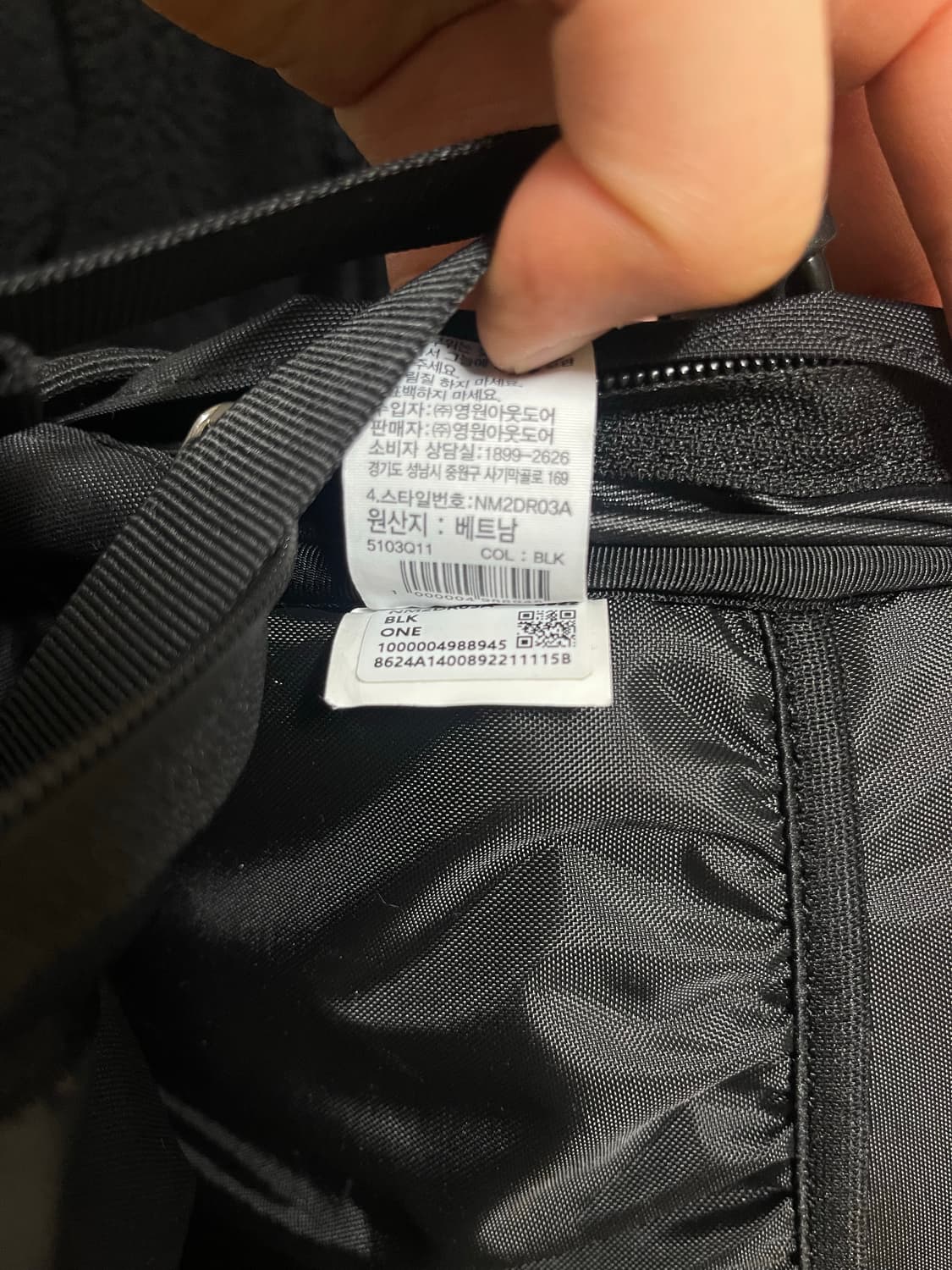 노스페이스 미니샷 백팩 블랙 상품이미지10