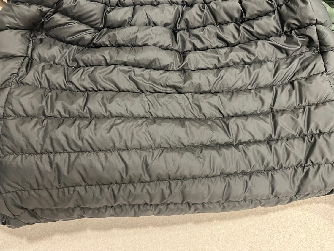 슈프림 마이크로 하프 집 후드 풀오버 블랙 XL 상품이미지2