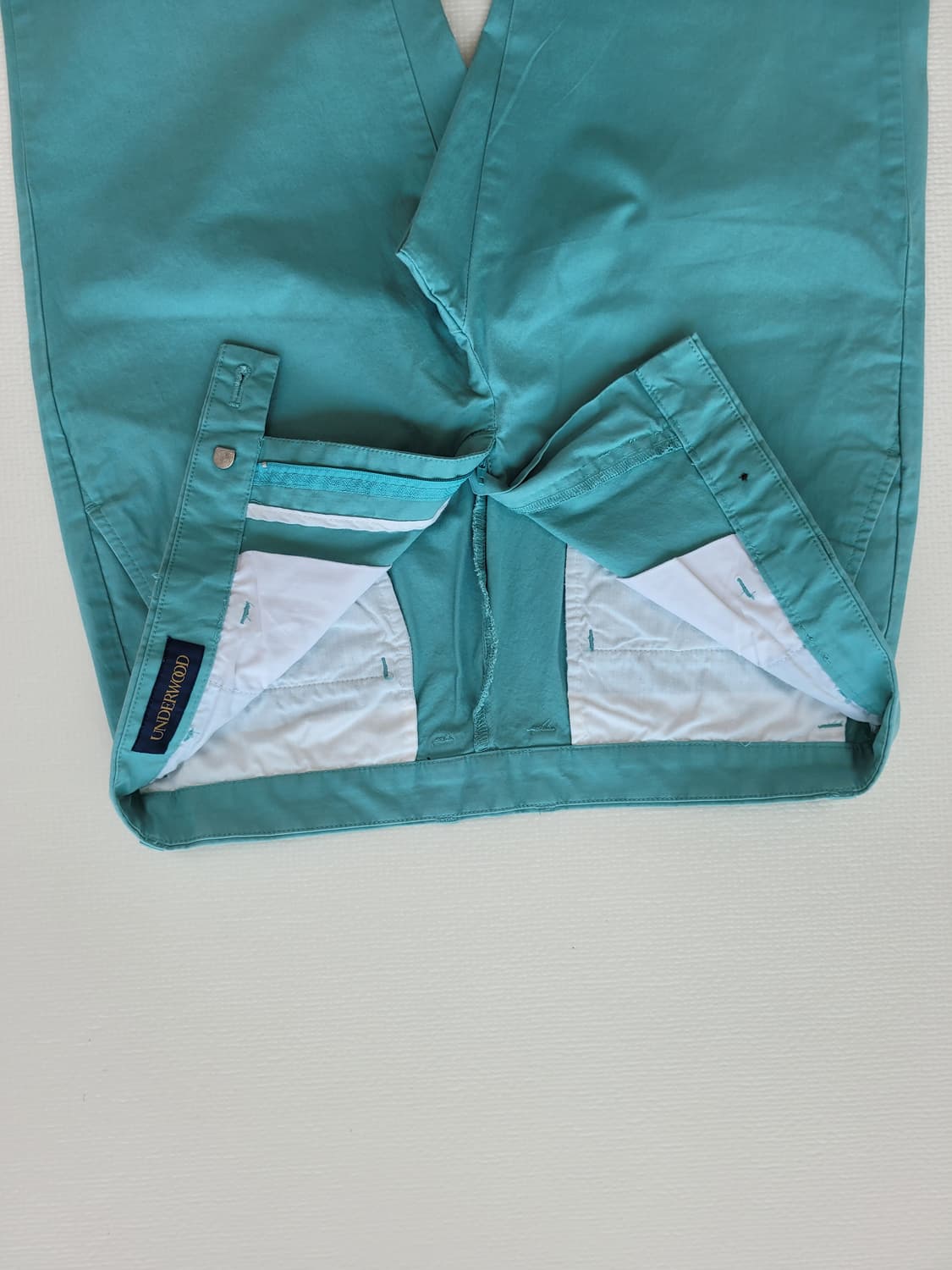 언더우드 UNDERWOOD 남자 면치노 바지 31 민트 상품이미지5