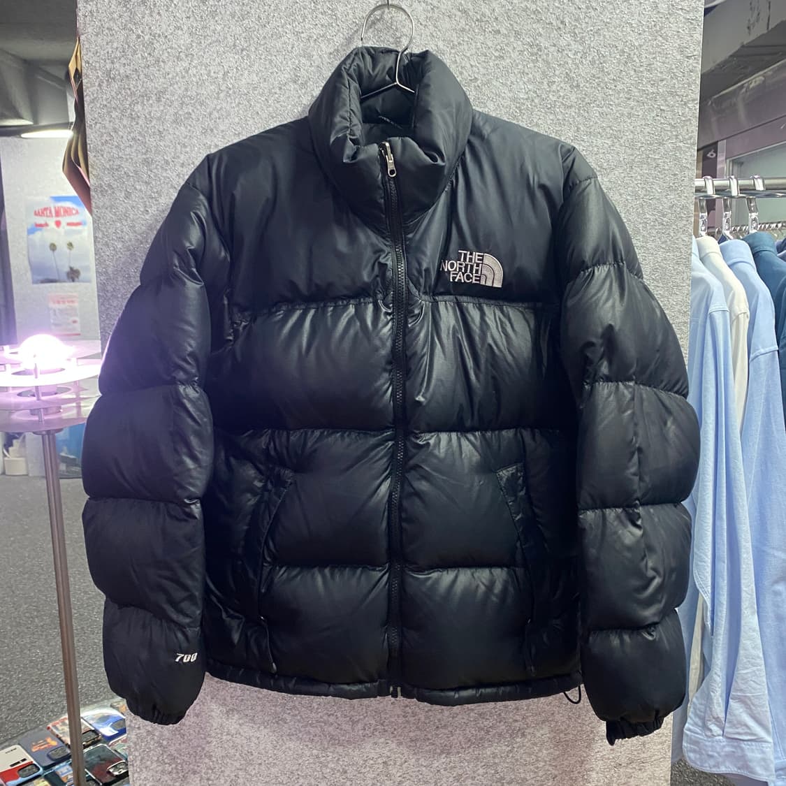 노스페이스 블랙 눕시 숏 패딩 B2985 상품이미지2
