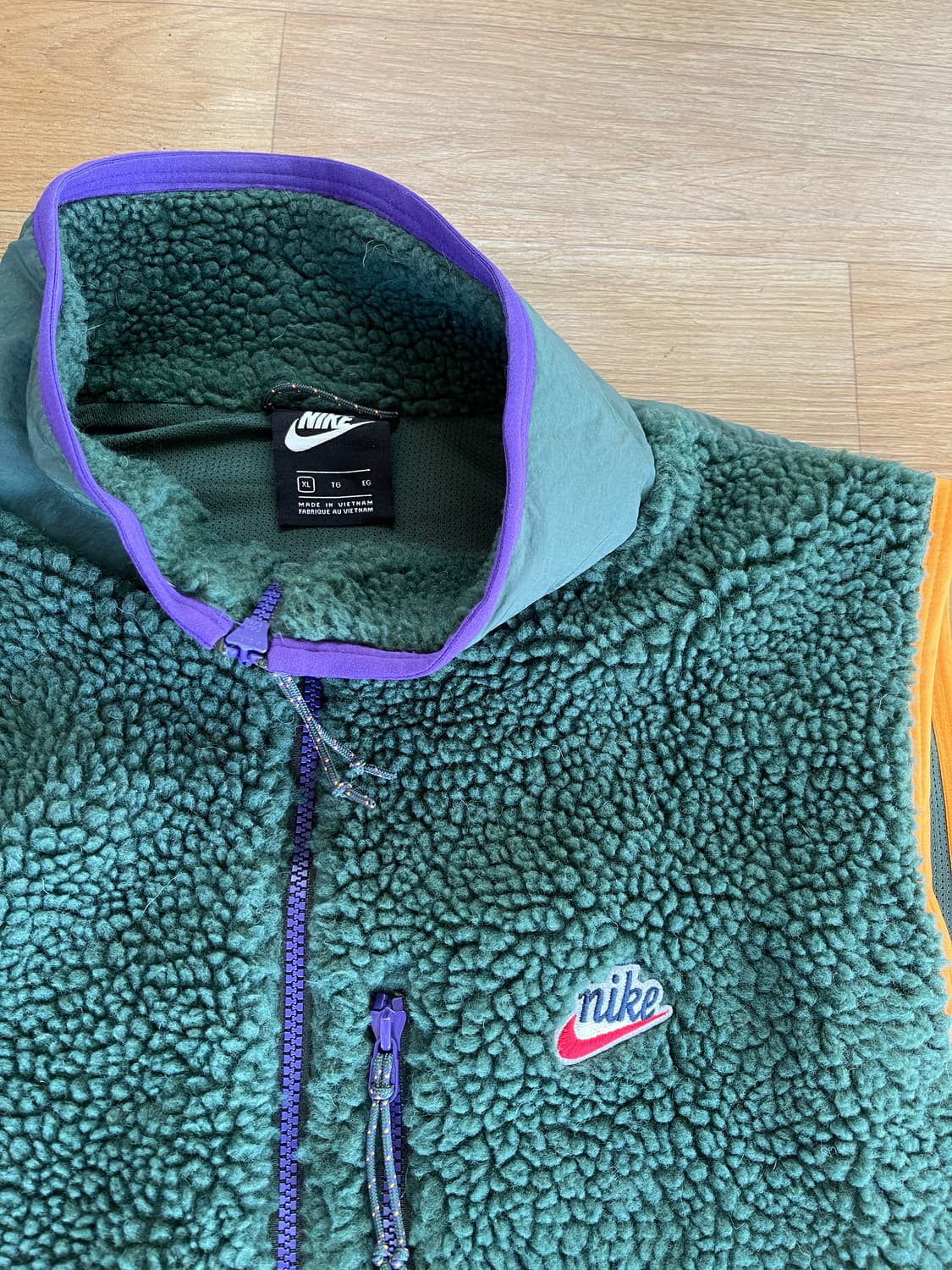 나이키 NSW 헤리티지 셰르파 플리스 조끼 XL 사이즈 상품이미지2