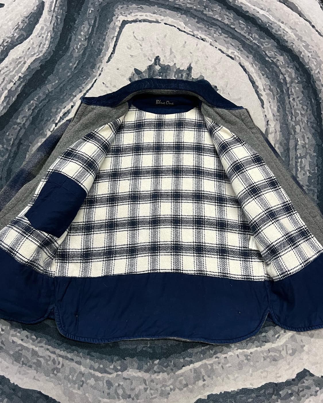  BLUE ONE WOOL ZIPUP JACKET 상품이미지3