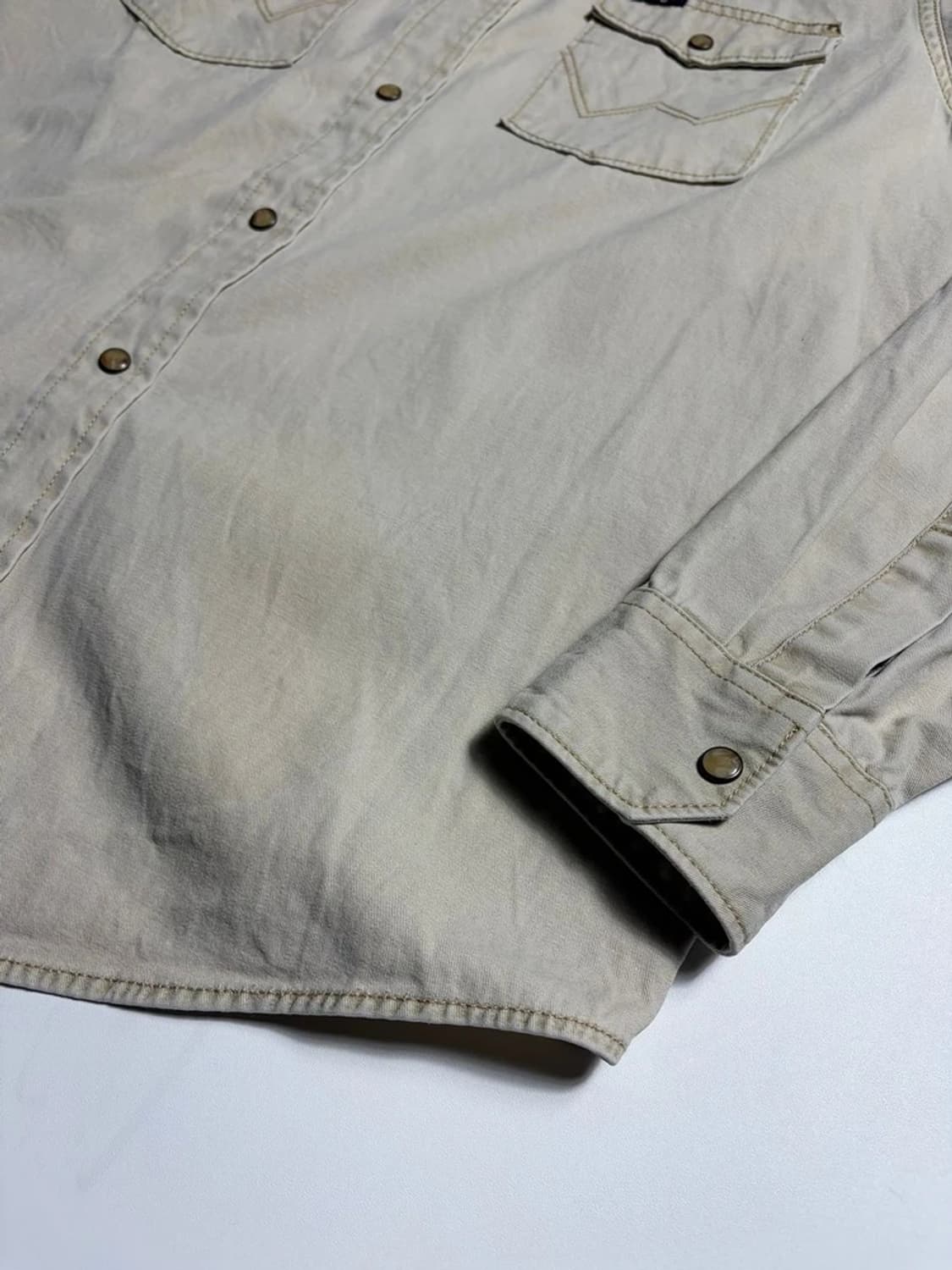 랭글러 더블 포켓 빈티지 웨스턴 셔츠 R2288 상품이미지4