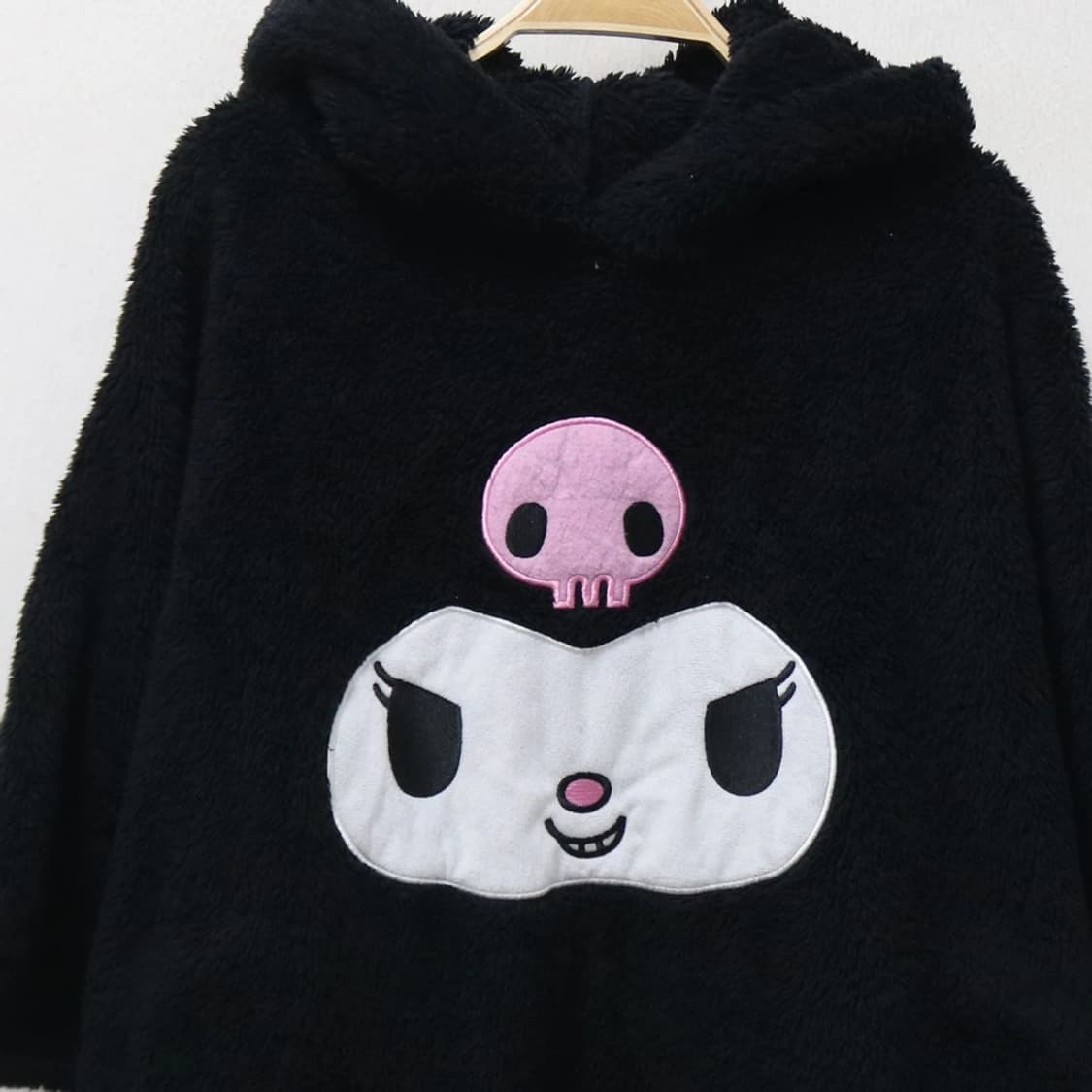 쿠로미 지뢰계 반팔 후리스 후드티 61528 상품이미지5