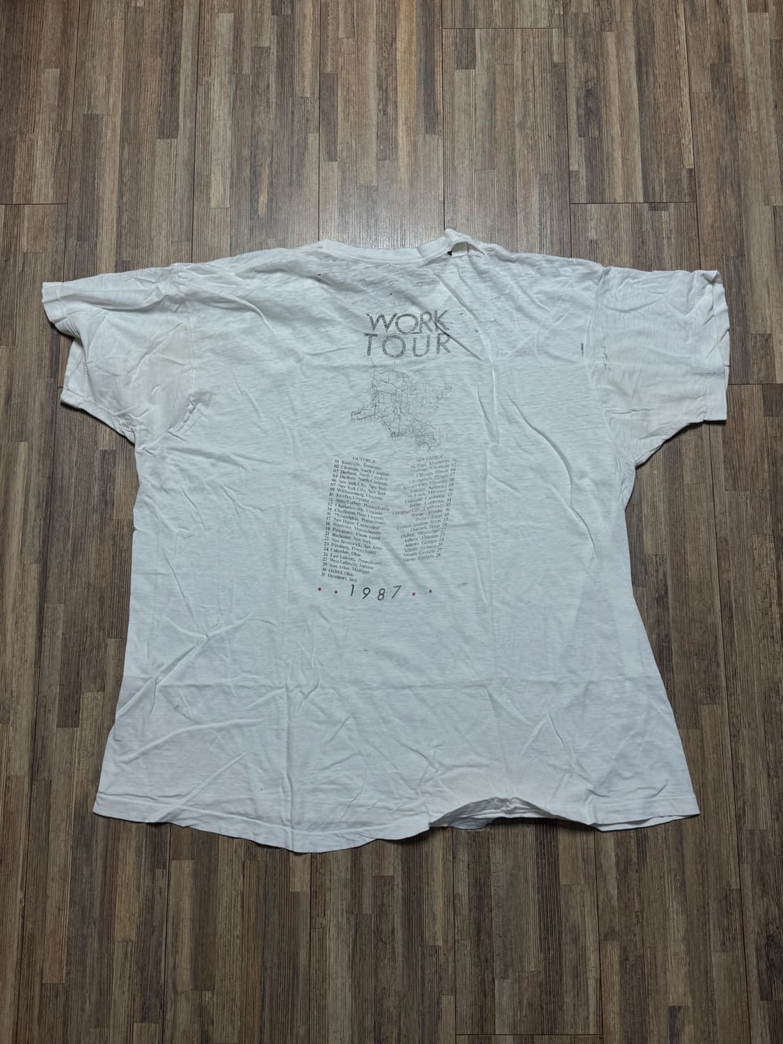 빈티지밴드티 80s rem 상품이미지4