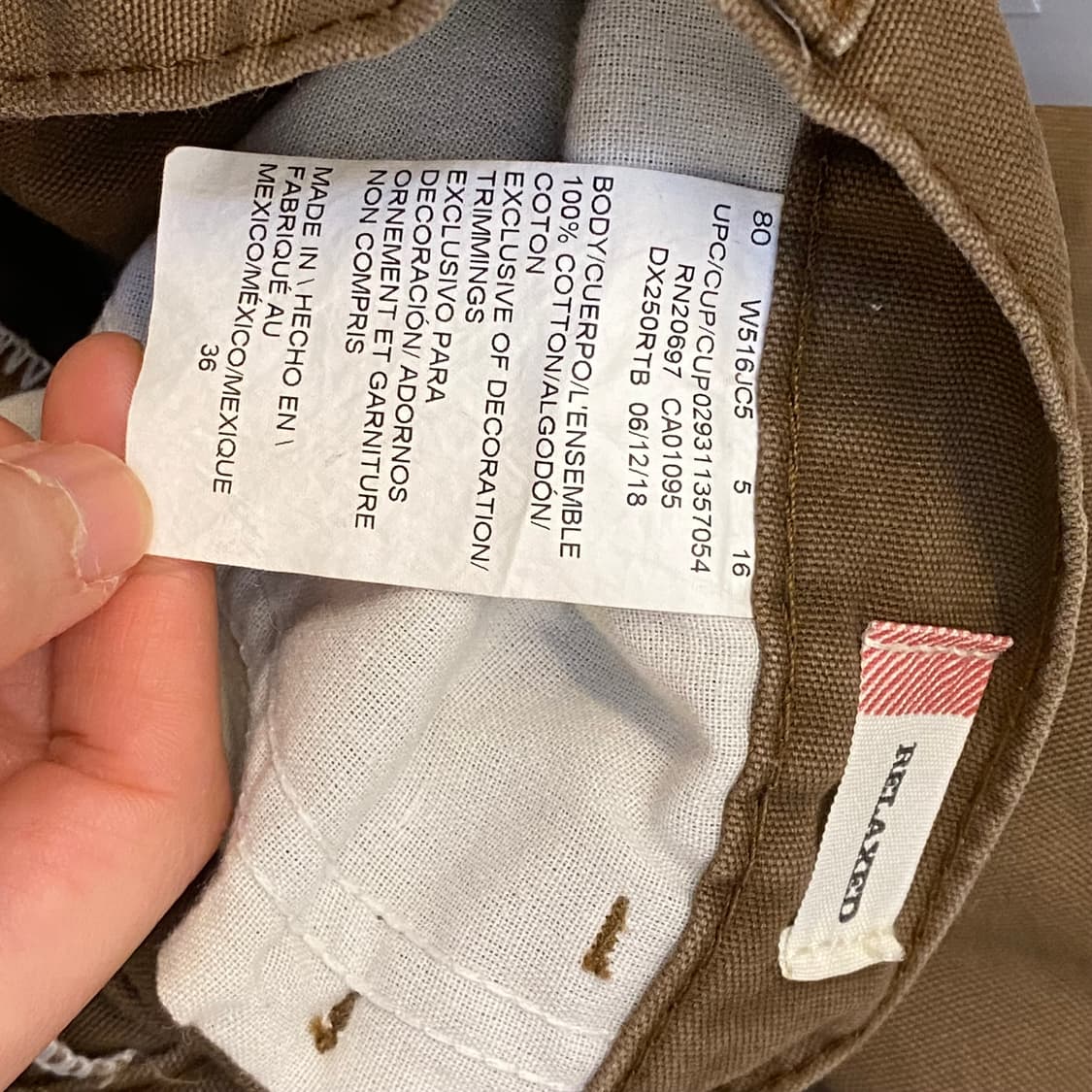 미국 빈티지 디키즈 브라운 카고팬츠 반바지 릴렉스드핏 워크팬츠 상품이미지5