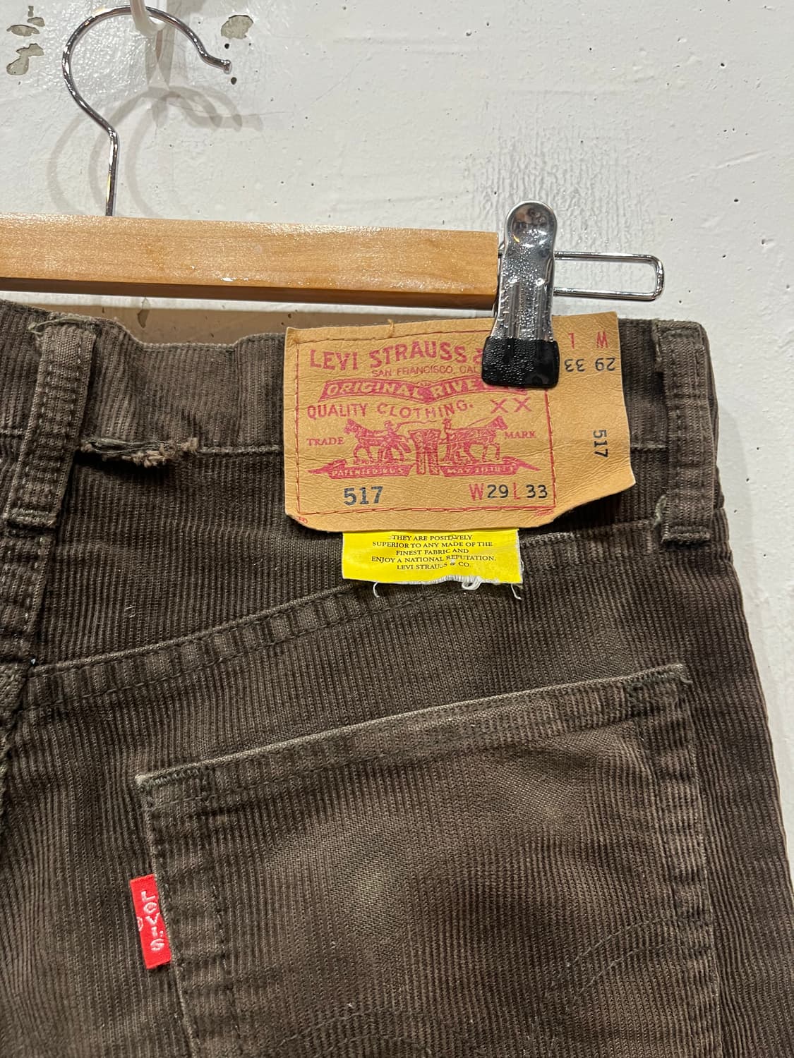 00s 리바이스 517 재팬 코듀로이 팬츠 상품이미지3
