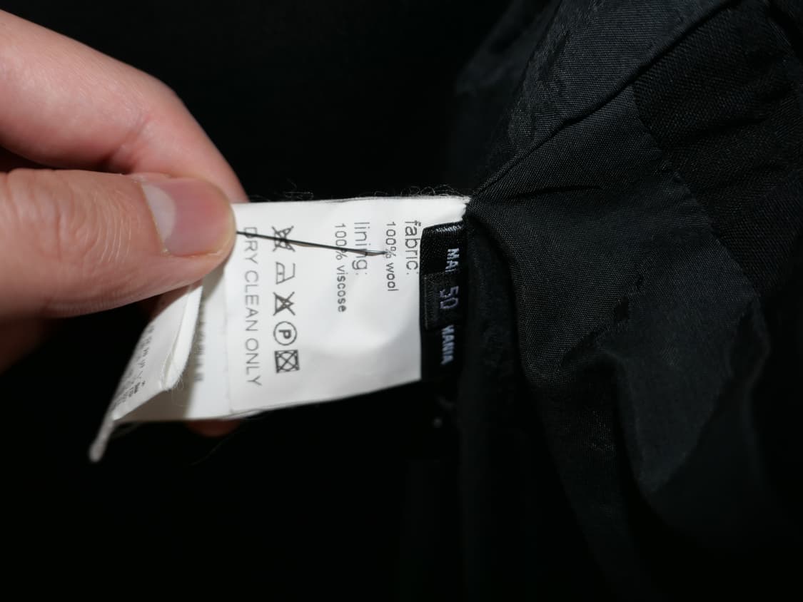 라프시몬스 07SS 피크드 라펠 블레이저 상품이미지5