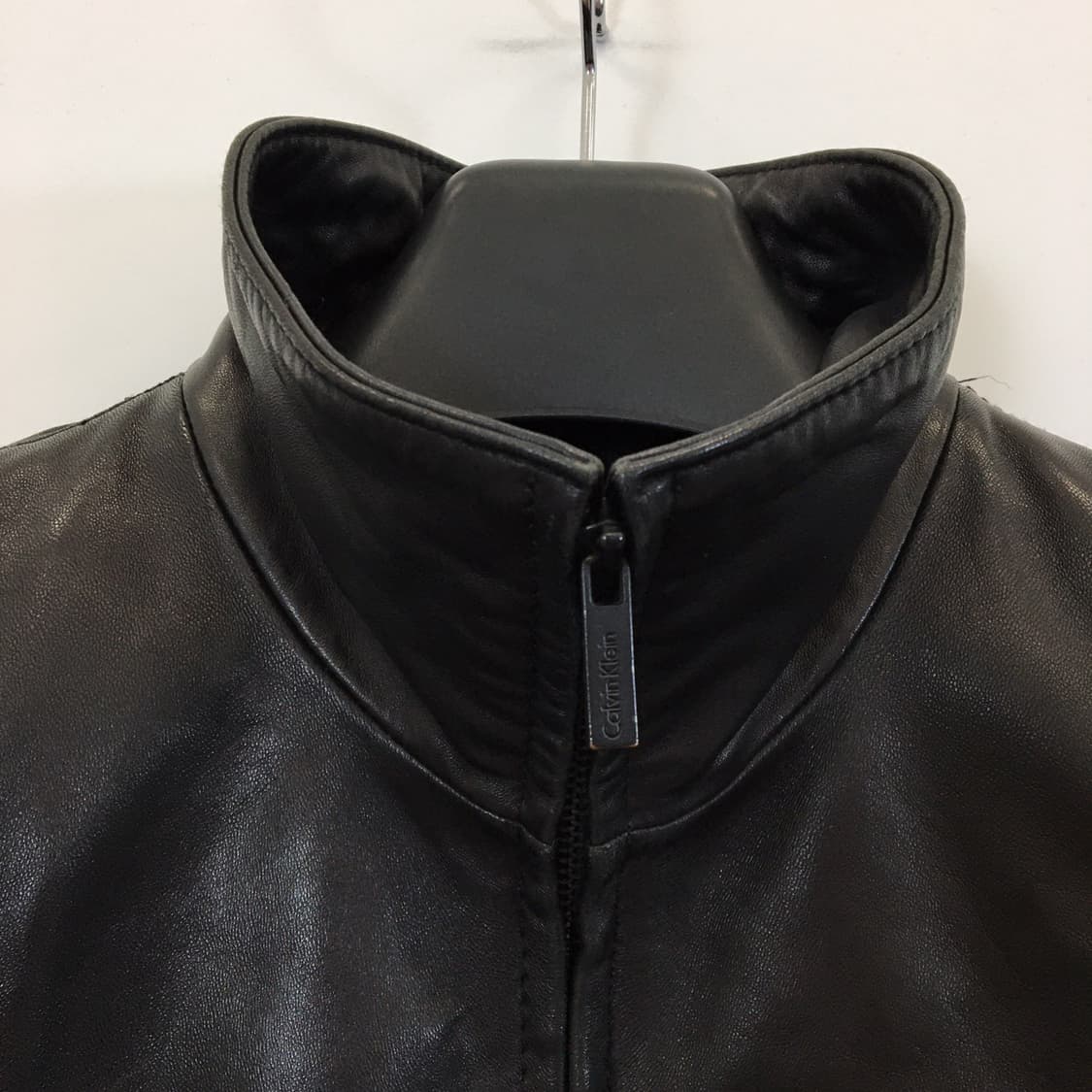 ck 캘빈클라인 가죽 집업자켓 S  상품이미지2