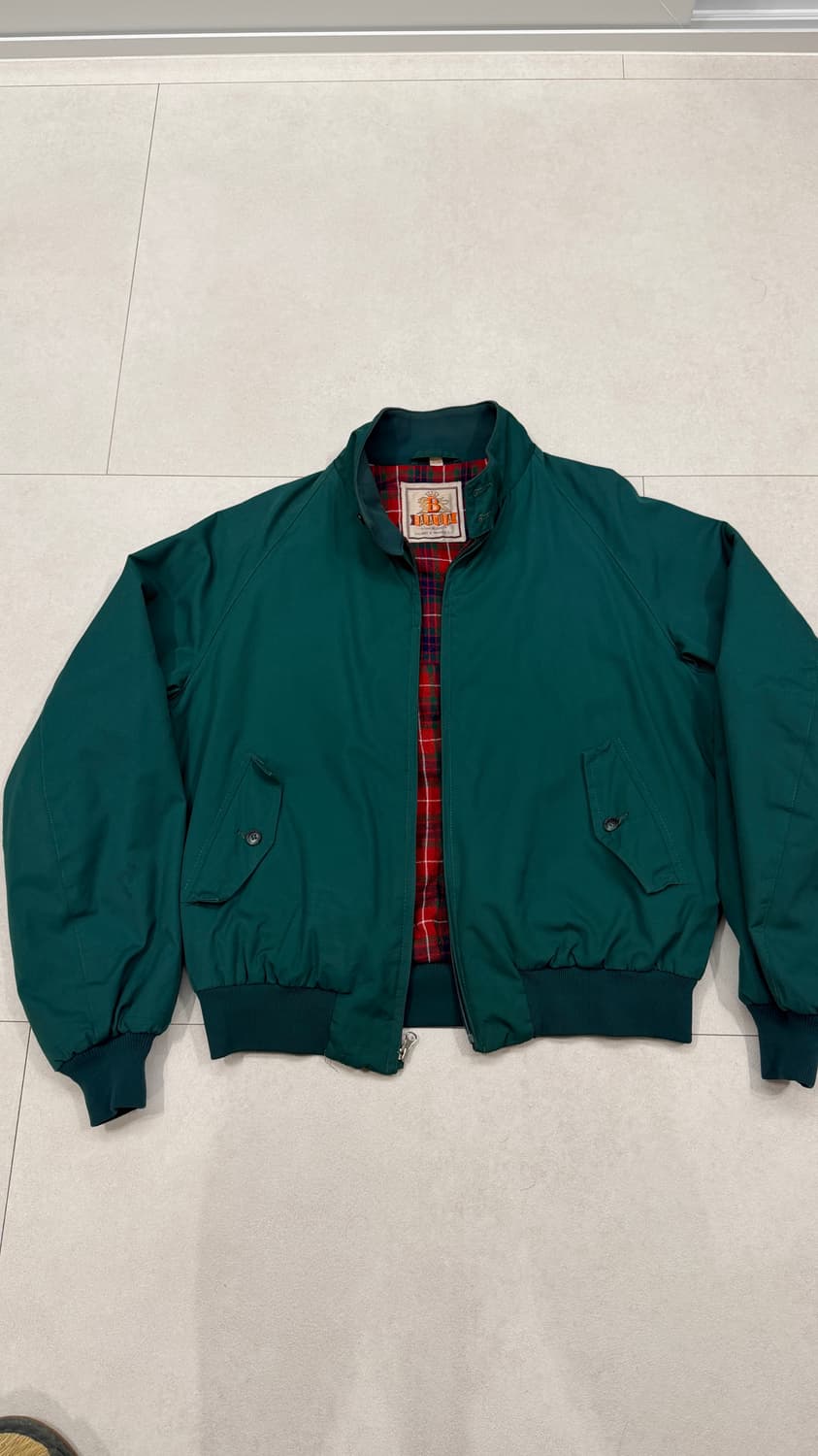 바라쿠타 G9 해링턴 자켓 레이싱 그린 44R 상품이미지1