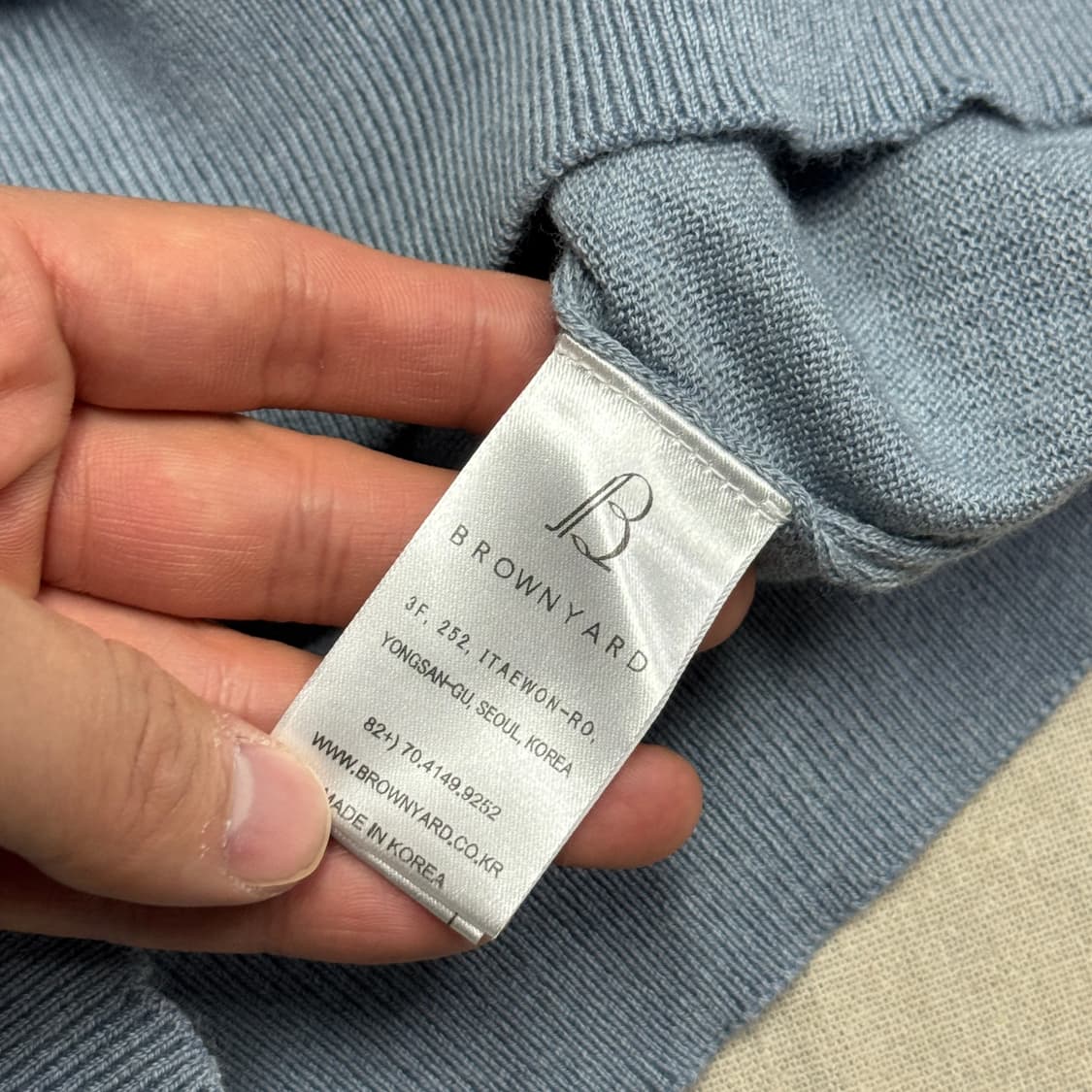 브라운야드 소라 울 니트 4 상품이미지6