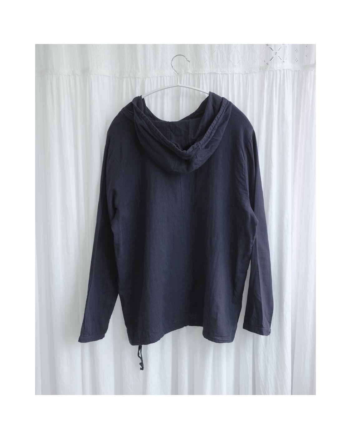 Navy hoodie blouse  상품이미지2