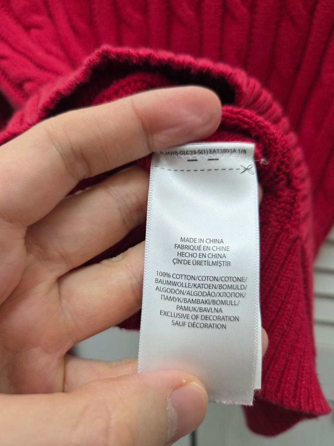 폴로 랄프로렌 키즈 꽈배기 니트 상품이미지6