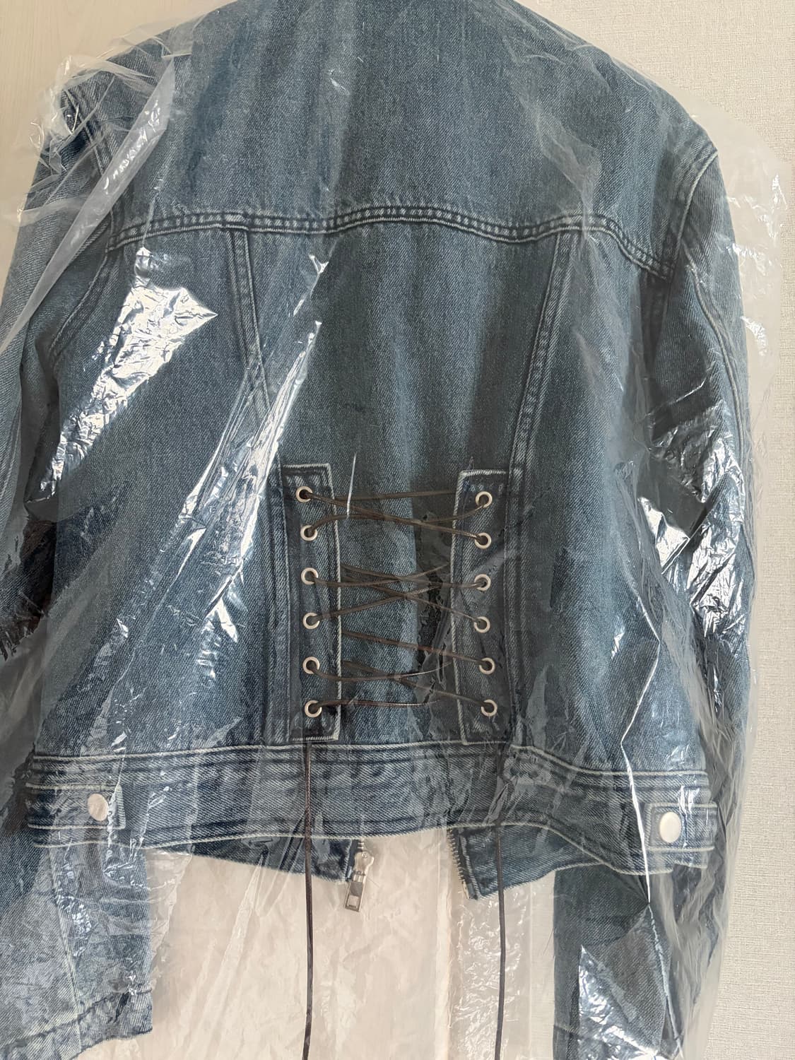 RHEME 리임 크롭 데님자켓 빈티지블루 상품이미지8