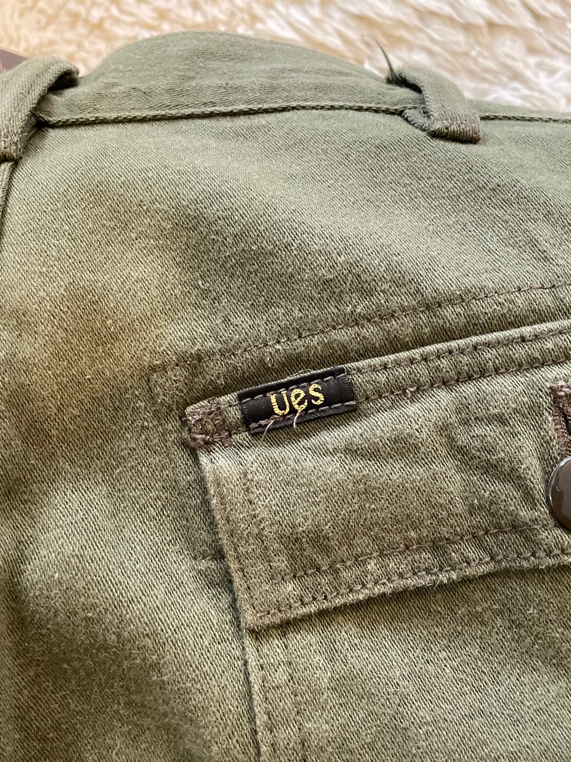 (UES) 우에스 베이커 팬츠 퍼티그 상품이미지5