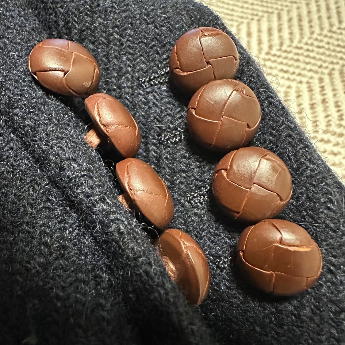 KENT X HARRIS TWEED wool blazer jacket 상품이미지5