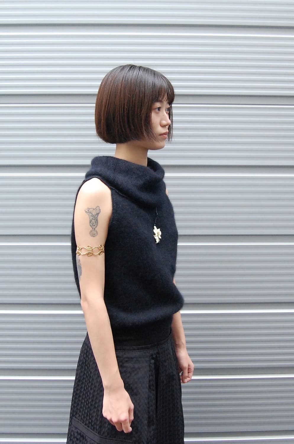 Wool angora vest 상품이미지1