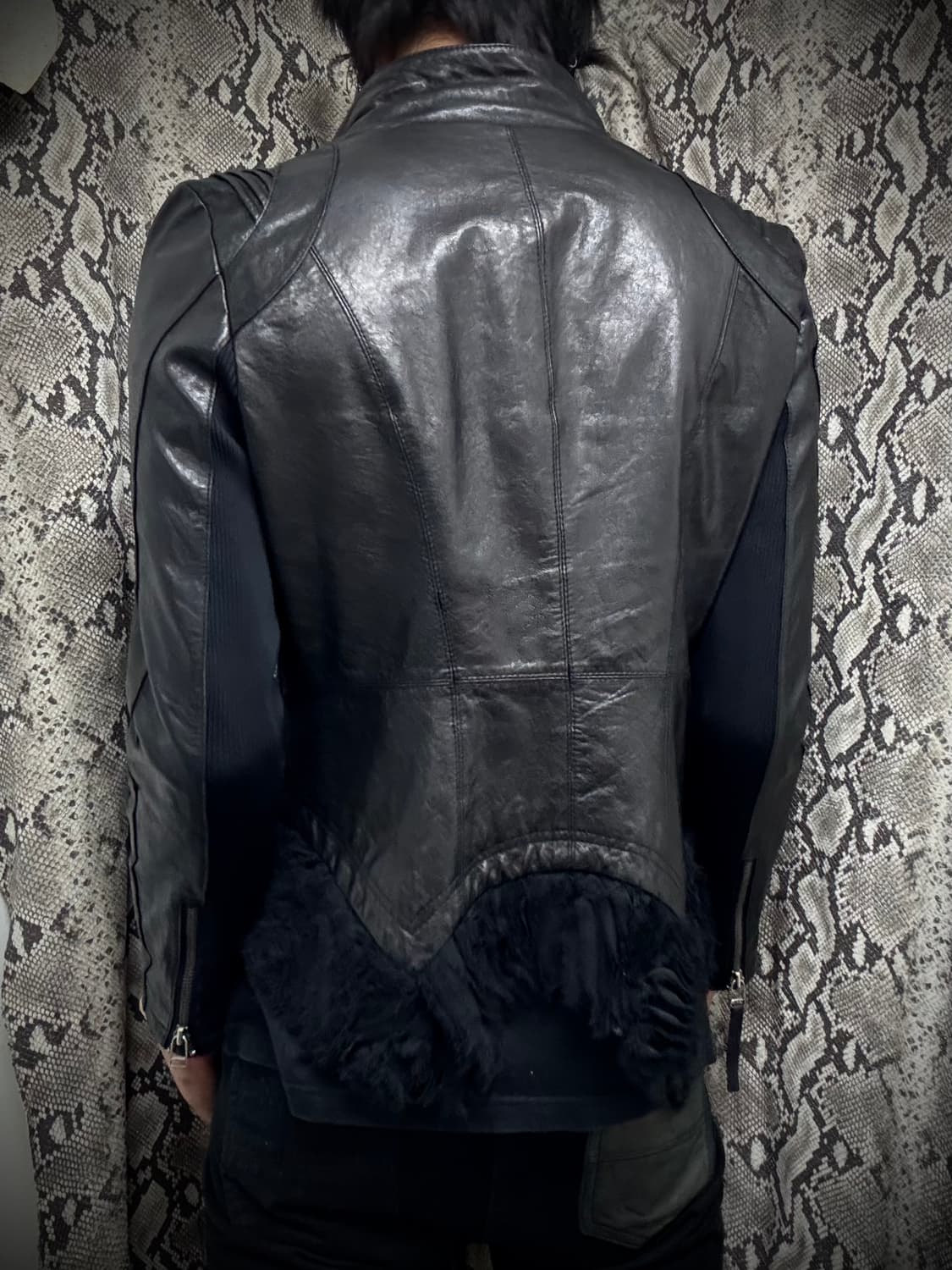 [V-KEl] SheepSkin V-Kei Slim Fit Leather 상품이미지3