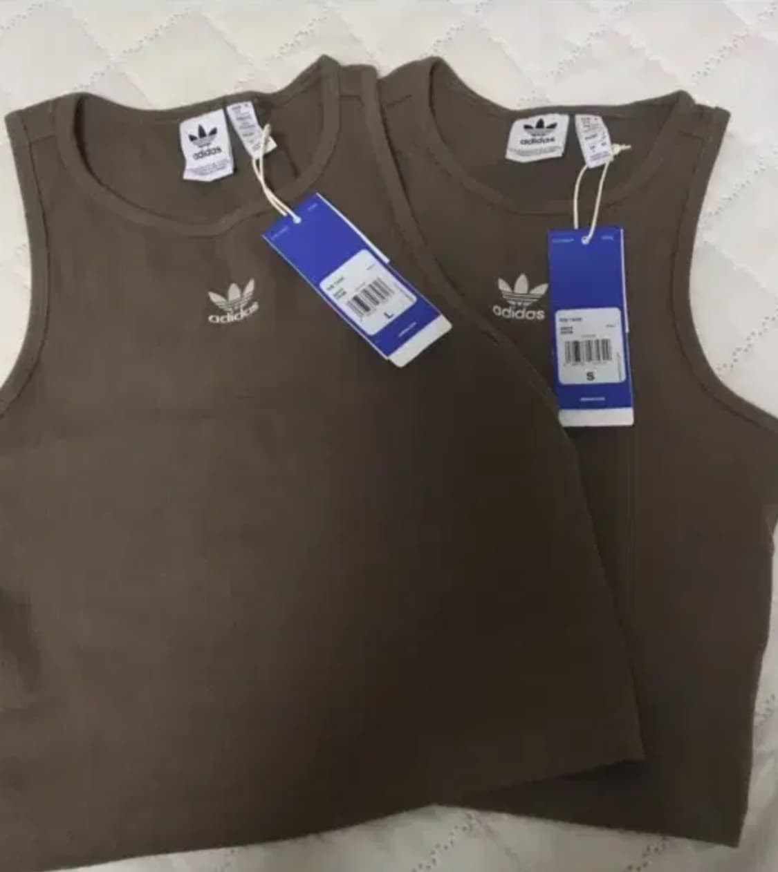 (새상품) 아디다스 탱크탑 브라운 s,L 상품이미지2