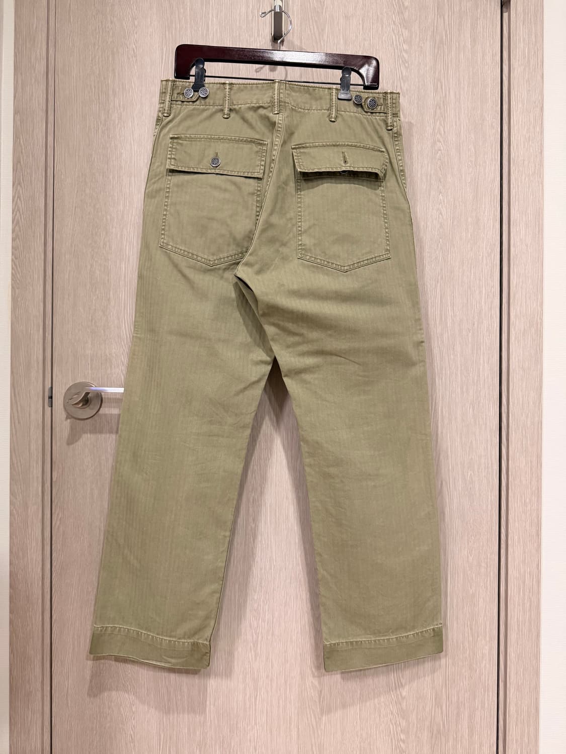 rrl 더블알엘 헤링본 퍼티그 팬츠 상품이미지2