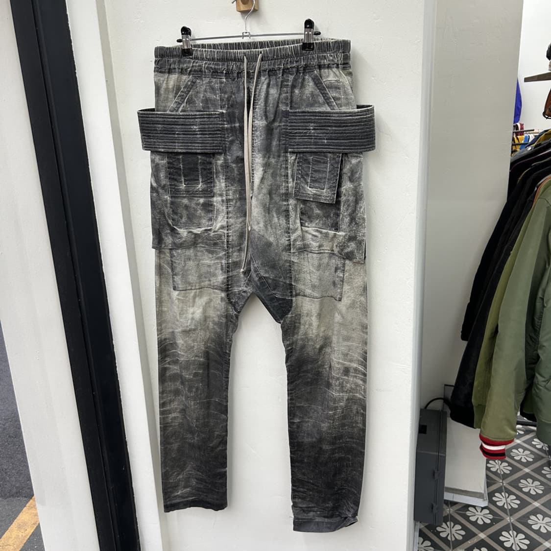 16391 - 릭오웬스 크리치 카고 팬츠 상품이미지2