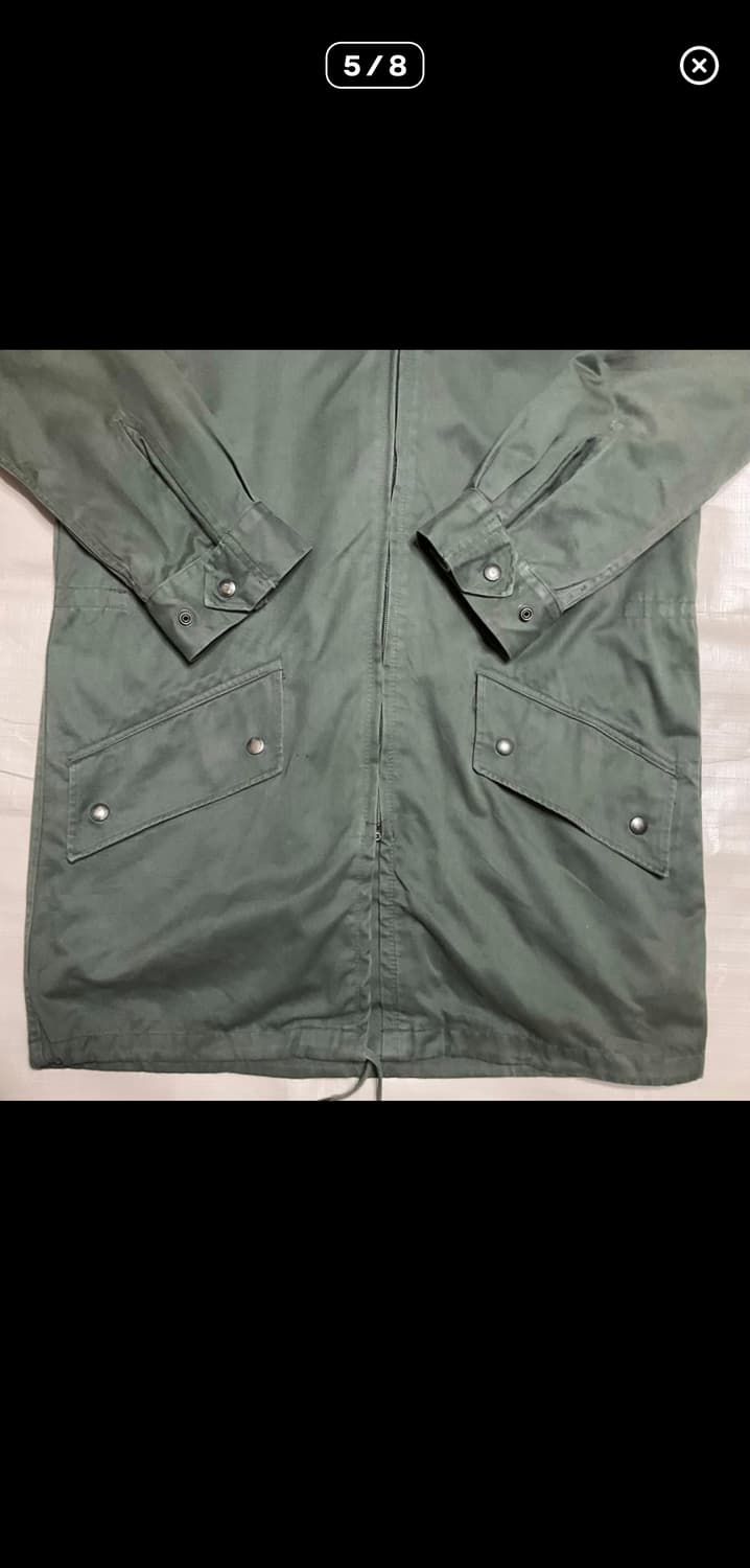 1980 프랑스군 m64 파카 상품이미지5