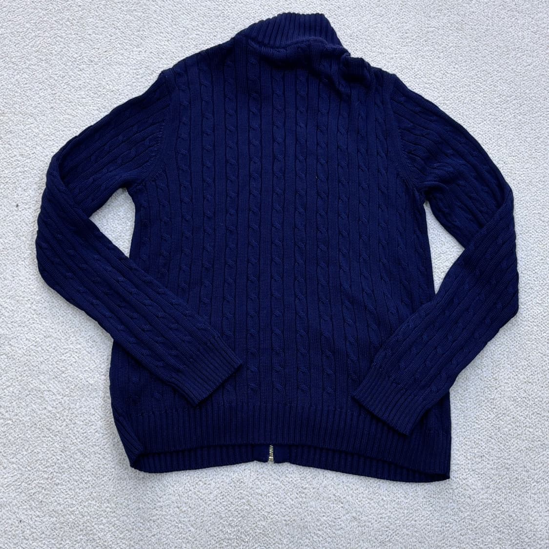 M 폴로랄프로렌 케이블 니트 집업 0423E 상품이미지2