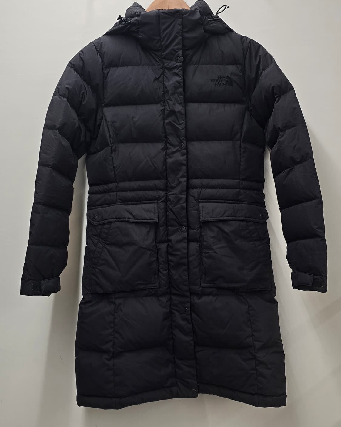노스페이스 여성 구스다운 롱패딩.  싸이즈90 상품이미지2