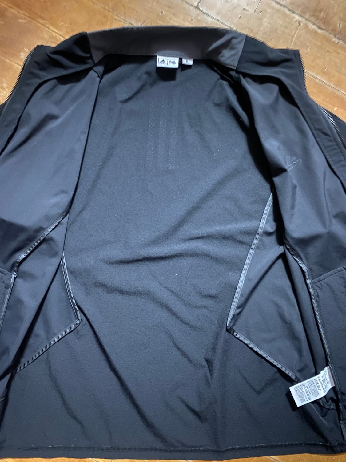 아디다스 블랙 바람막이 집업 XL 상품이미지4