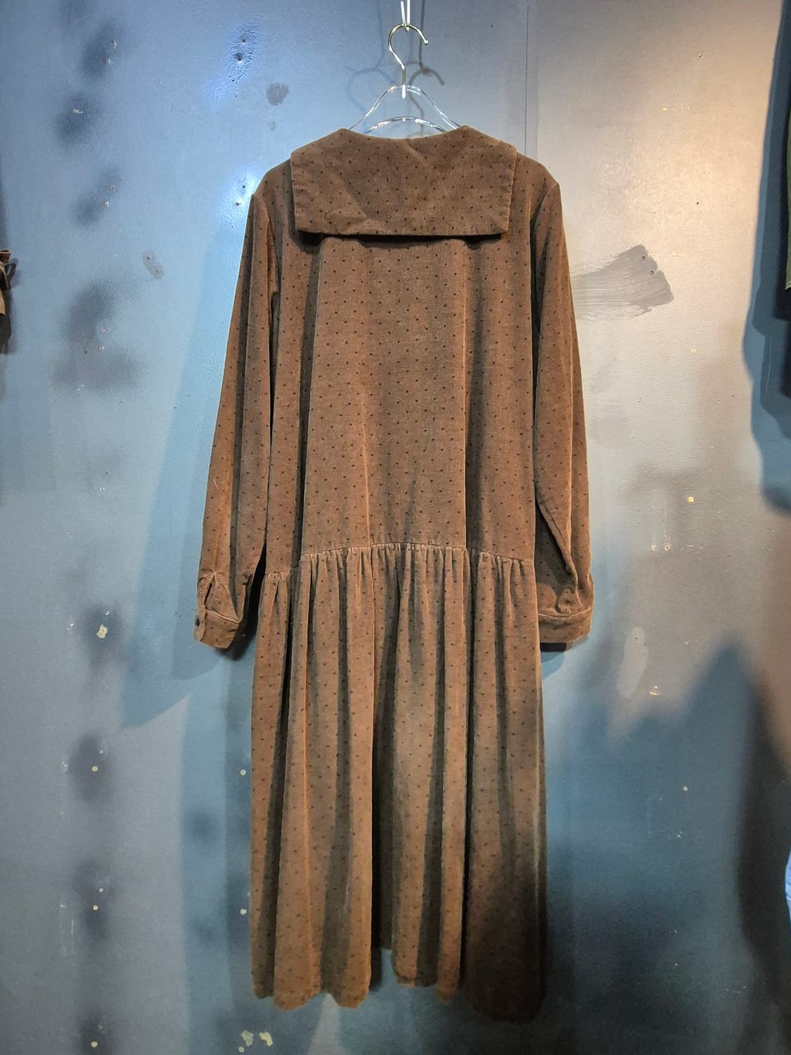 잔골지 면 롱원피스 55 66  상품이미지2