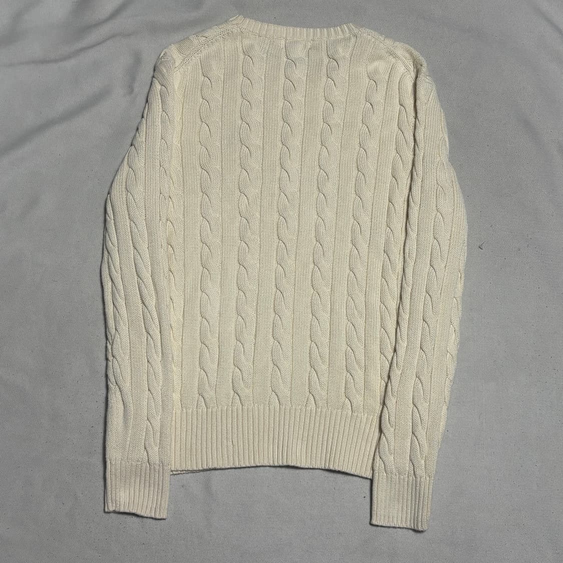 S 폴로 랄프 로렌 아이보리 울 니트 상품이미지3