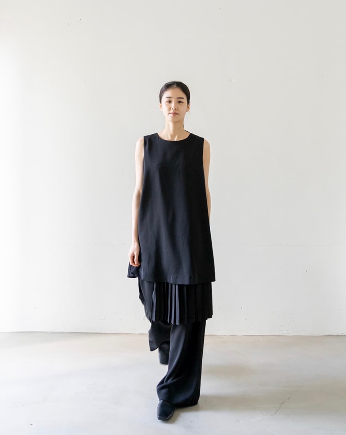 네고 가능! 택달린 새상품) 유노이아 solid pants - black 상품이미지4