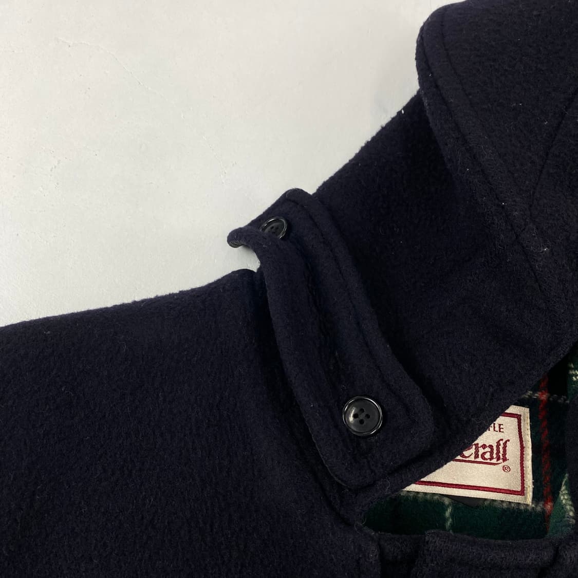 글로버올 네이비 더플 롱 코트 (100) 상품이미지5