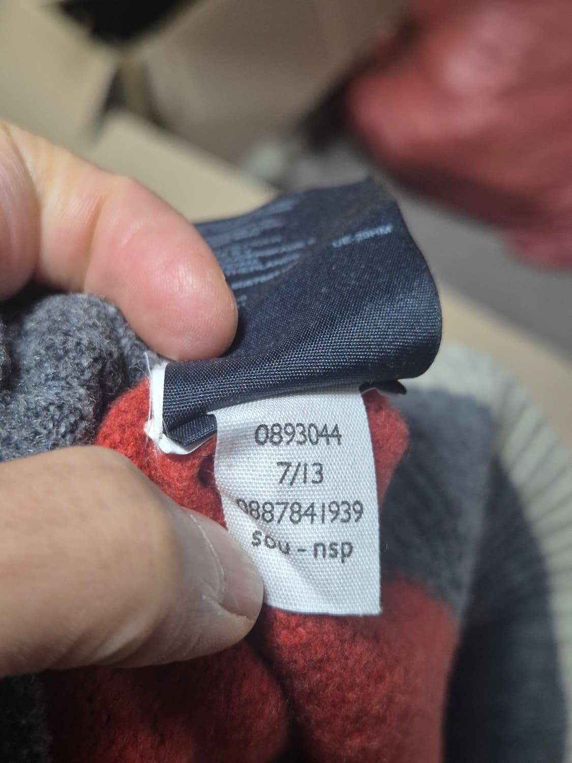 타미힐피거 컬러블록 니트 스웨터 상품이미지8