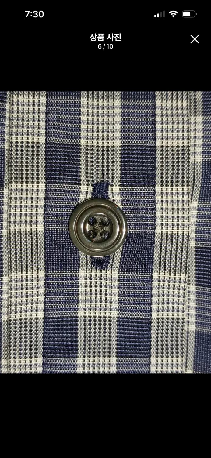 TOM FORD COTTON CHECKED DRESS SHIRTS 상품이미지6