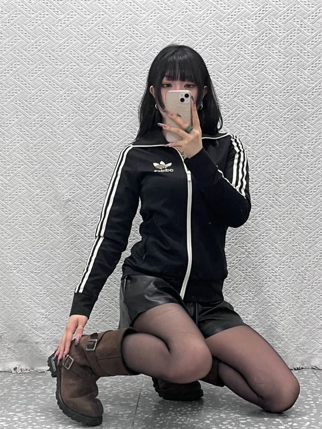 아디다스 유로파 빈티지 Y2K 딱붙핏 져지 집업 95 C11583 상품이미지2