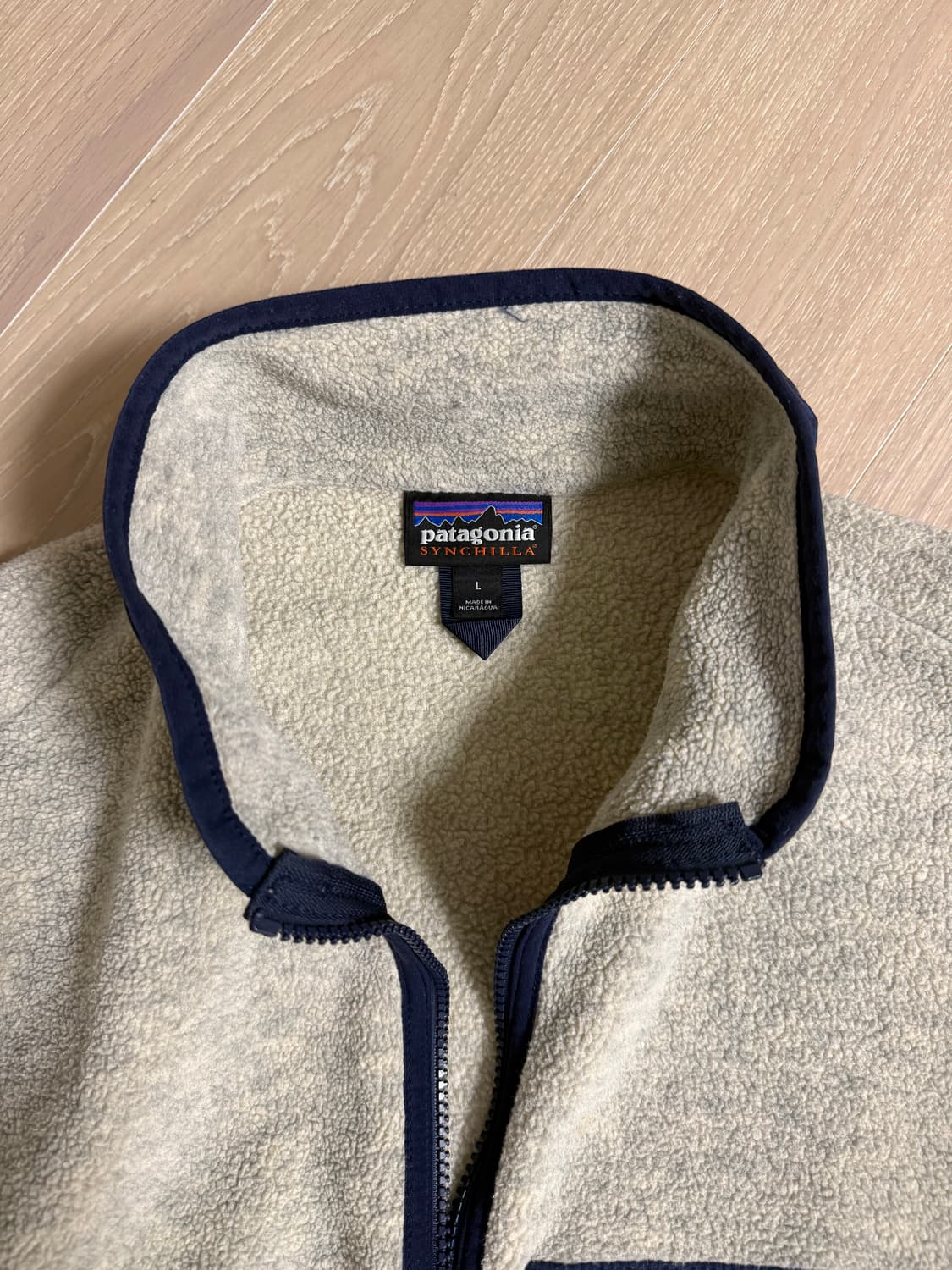파타고니아 신칠라 집업 자켓 오트밀 헤더 L 상품이미지3