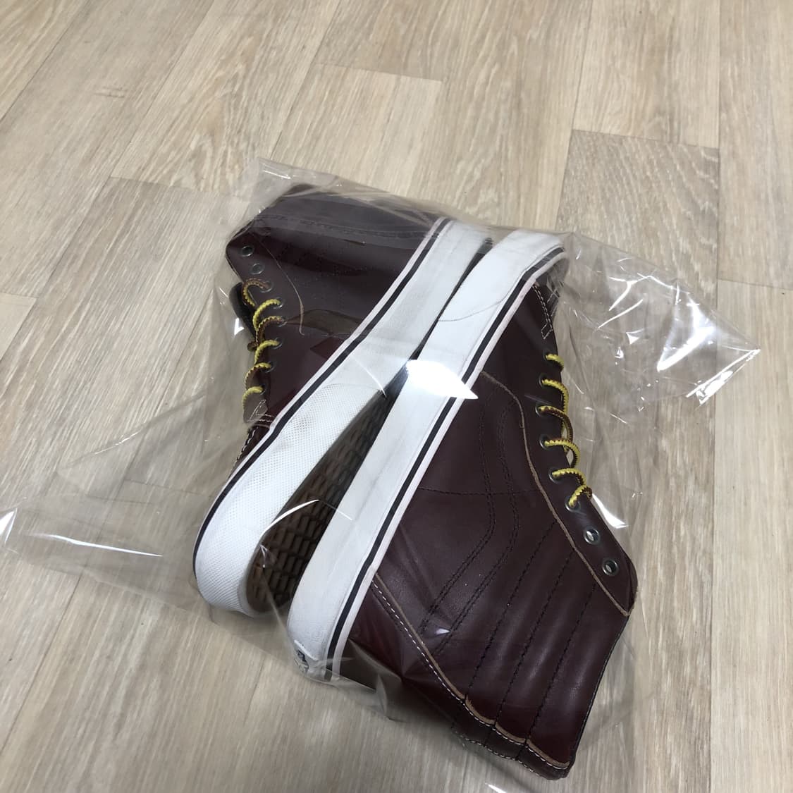 (265) 반스 VANS SK8-HI 그라운드 브레이커스 버건디 레더 상품이미지9