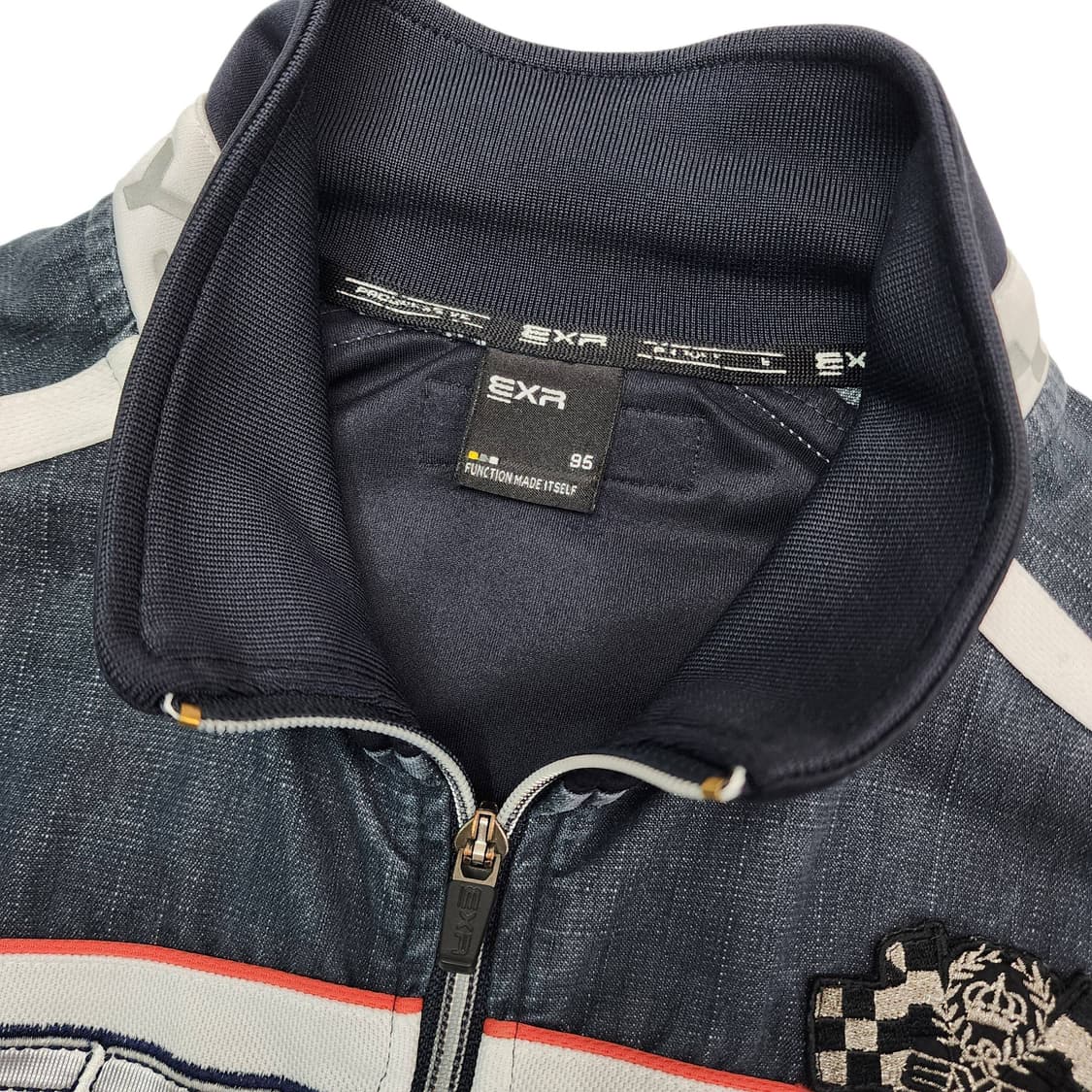 95 EXR 데님 멀티컬러 올드스쿨 레이싱 트랙탑 상품이미지4