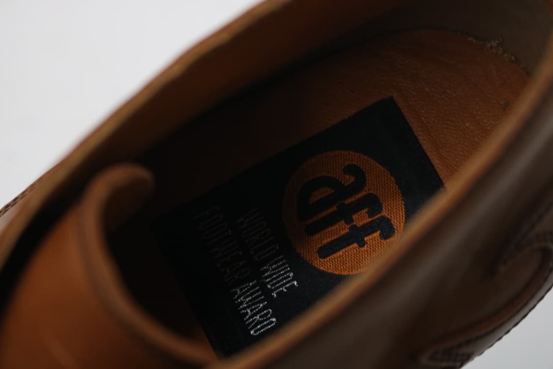 알프레도 바니스터 빈티지 웨스턴 스티치 레더 더비 (265) 상품이미지8