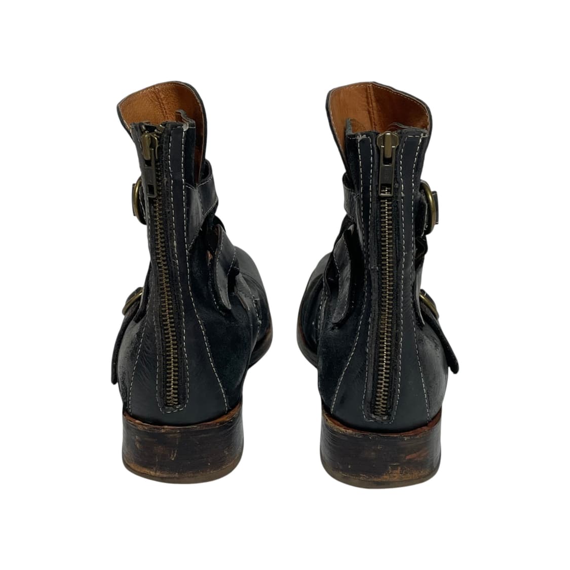 훕데두 주름가공 파이럿 부츠 상품이미지5