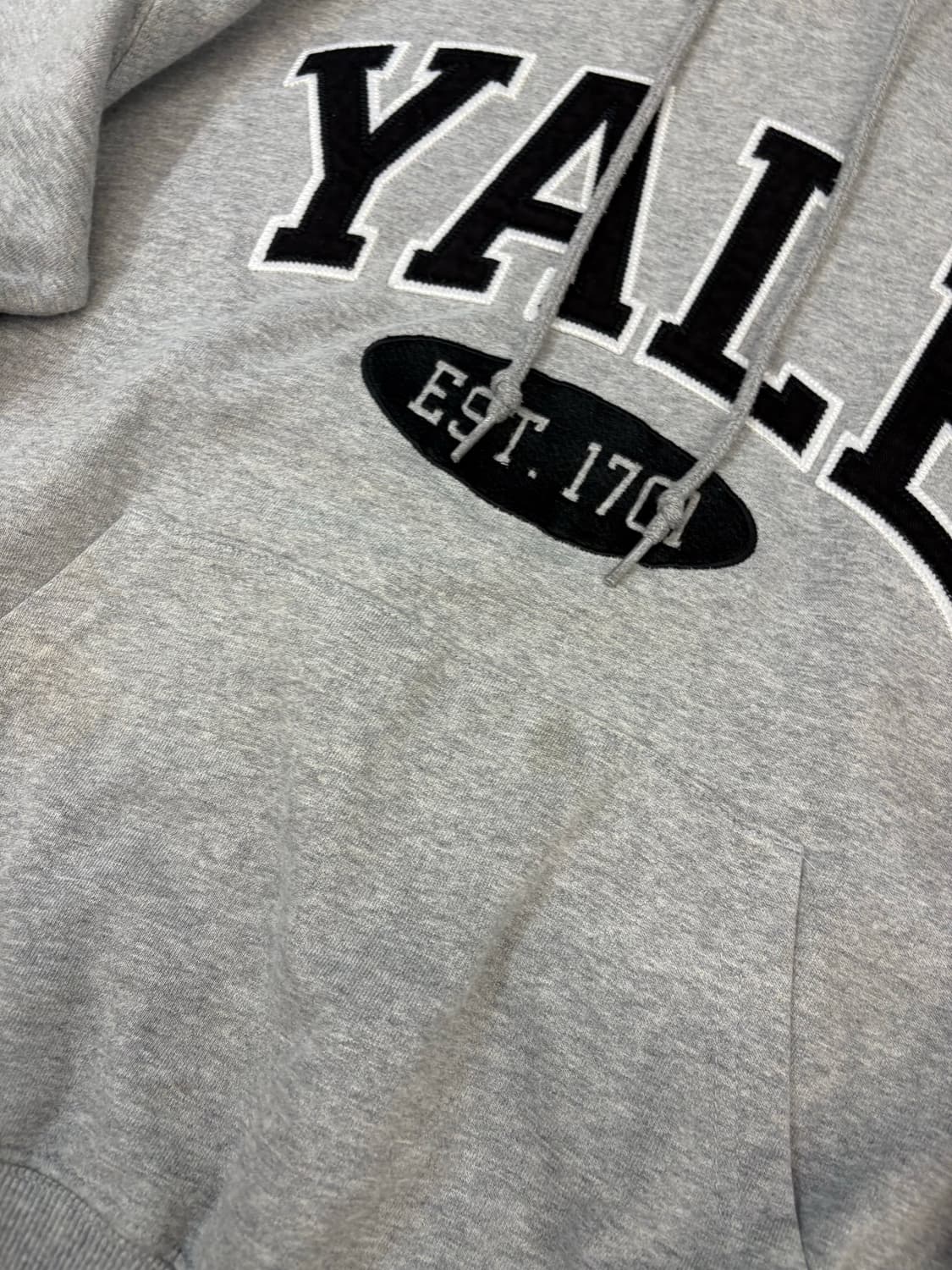 YALE 후드티 그레이 #csz402 상품이미지3